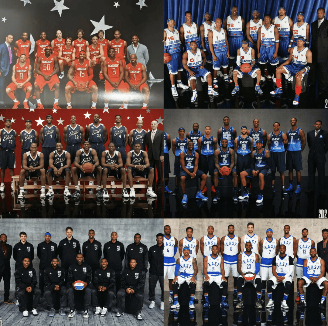 NBA全明星赛詹姆斯领衔东西部混战 NBA全明星赛詹姆斯领衔东西部混战